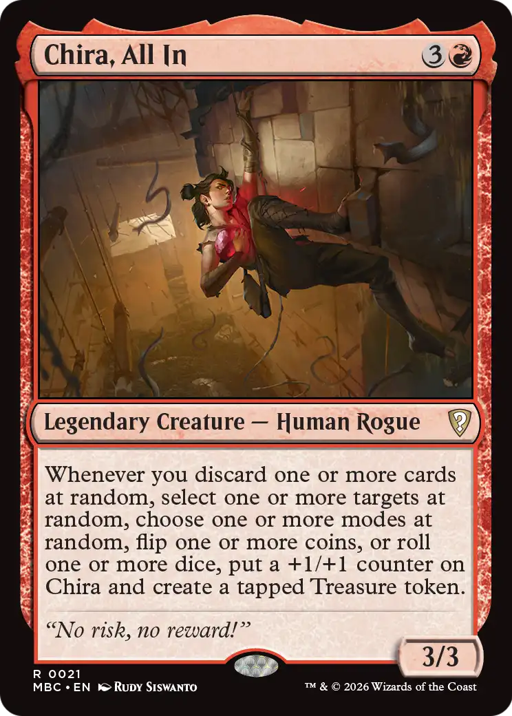 Chira, All In [Mystery Booster: Commander Edition] | Boutique FDB TCG