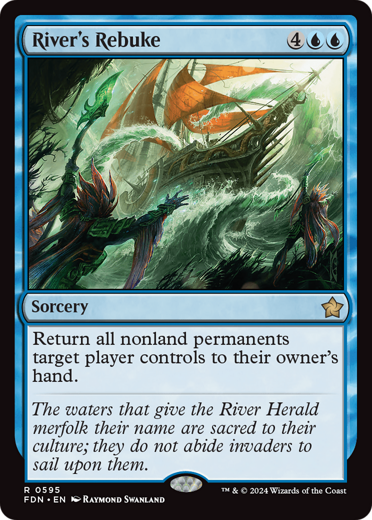 River's Rebuke [Foundations] | Boutique FDB TCG