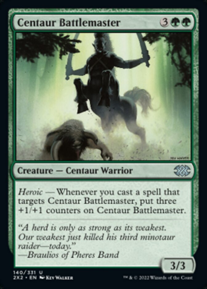 Centaur Battlemaster [Double Masters 2022] | Boutique FDB TCG