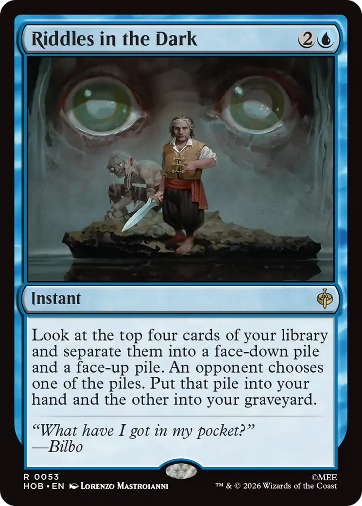 Riddles in the Dark [The Hobbit] | Boutique FDB TCG