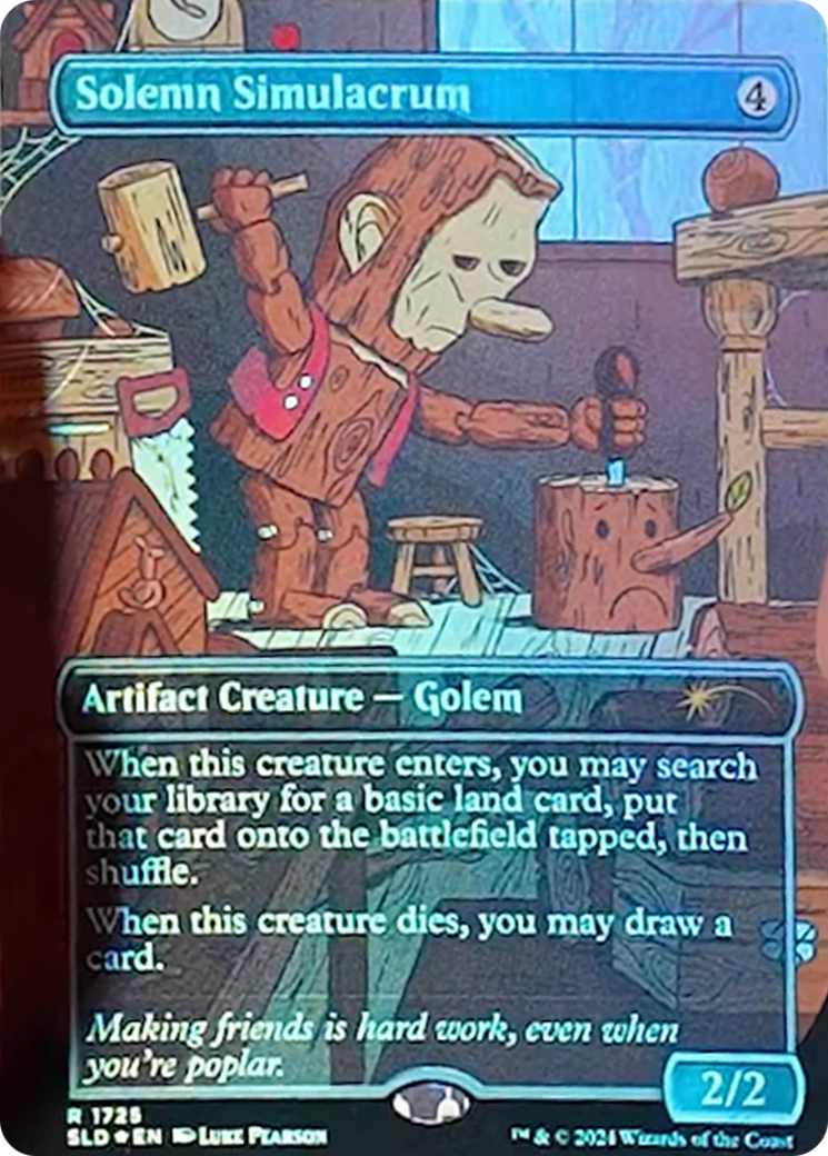 Solemn Simulacrum (1725) [Secret Lair Drop Series] | Boutique FDB TCG