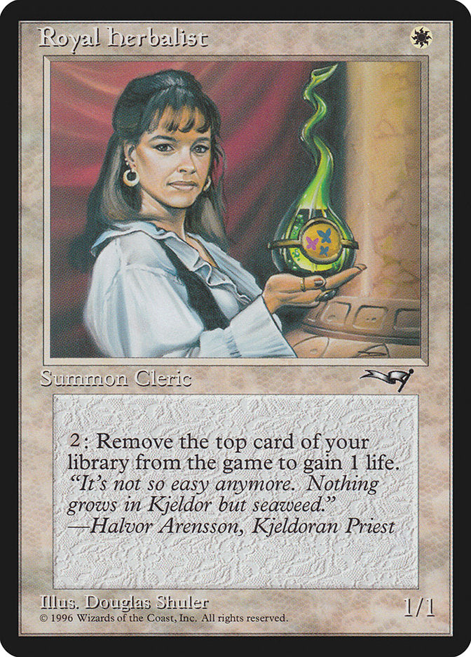 Royal Herbalist (Female) [Alliances] | Boutique FDB TCG