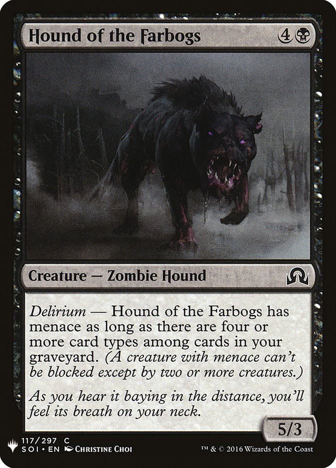 Hound of the Farbogs [Mystery Booster] | Boutique FDB TCG