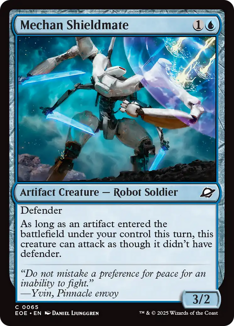 Mechan Shieldmate [Edge of Eternities] | Boutique FDB TCG
