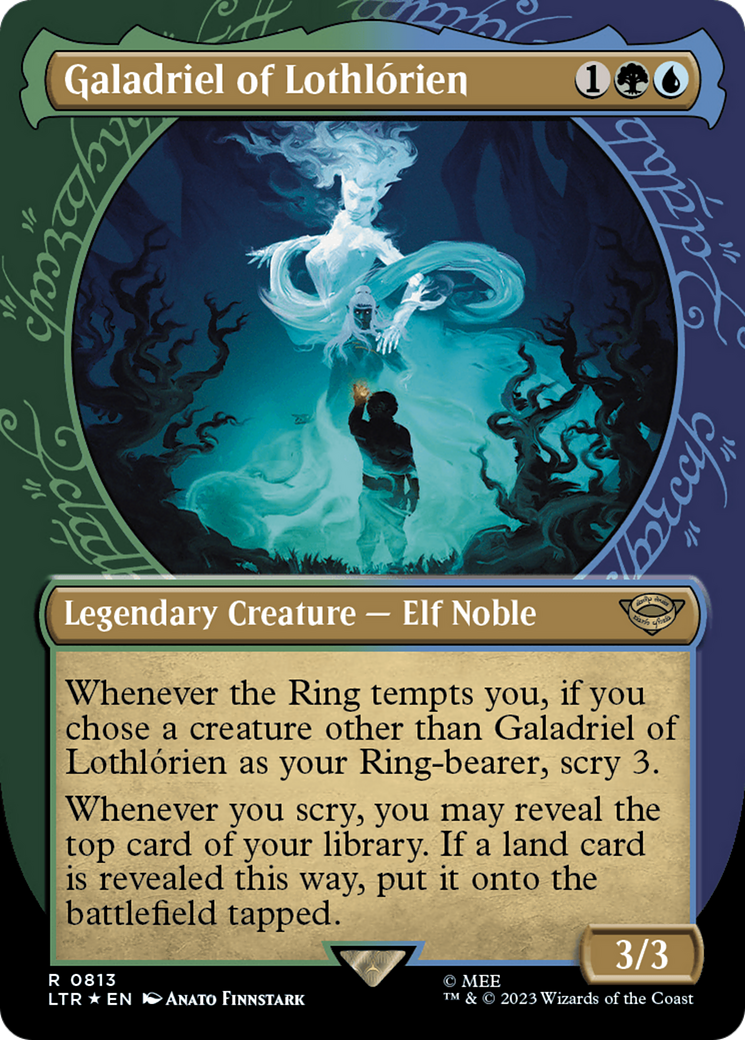Galadriel of Lothlorien (Showcase) (Surge Foil) [The Lord of the Rings: Tales of Middle-Earth] | Boutique FDB TCG