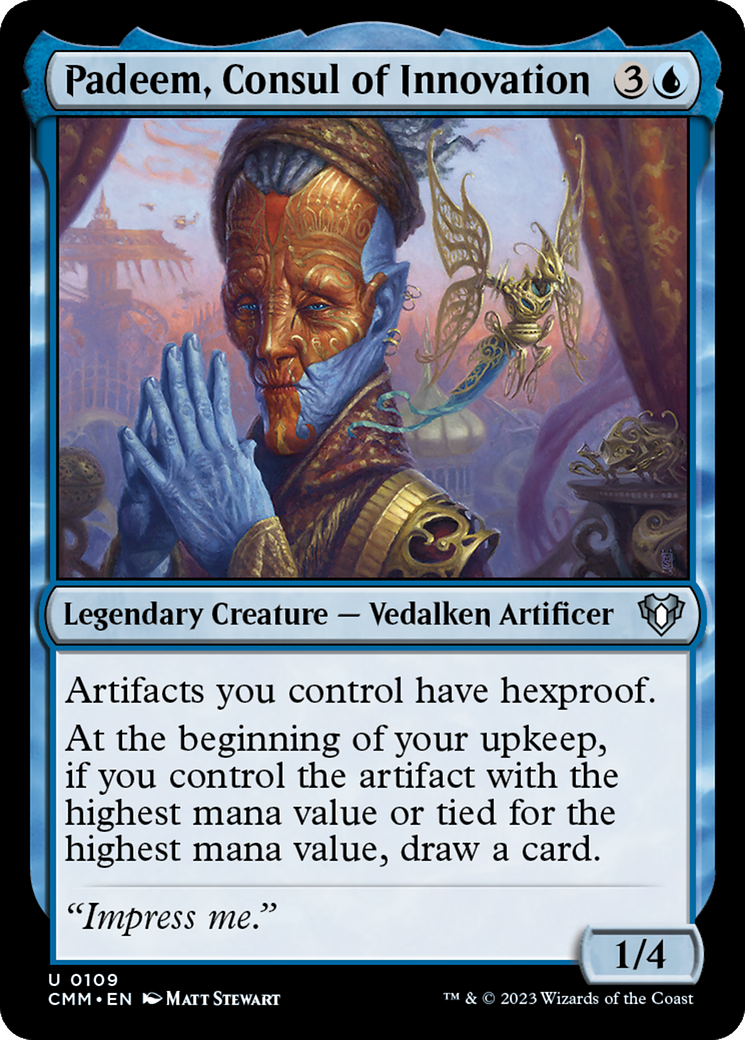 Padeem, Consul of Innovation [Commander Masters] | Boutique FDB TCG