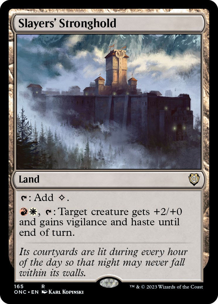 Slayers' Stronghold [Phyrexia: All Will Be One Commander] | Boutique FDB TCG