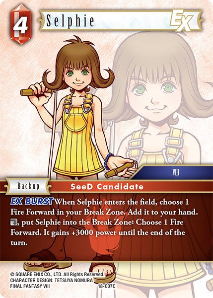 Selphie EX [Resurgence of Power] | Boutique FDB TCG