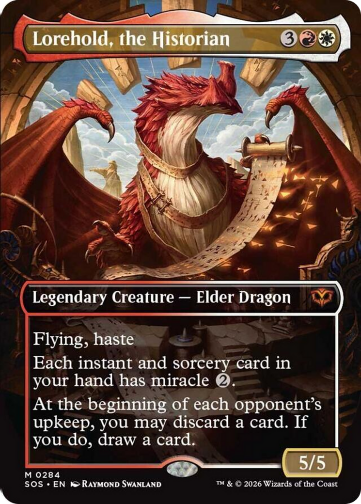 Lorehold, the Historian (Borderless) [Secrets of Strixhaven] | Boutique FDB TCG