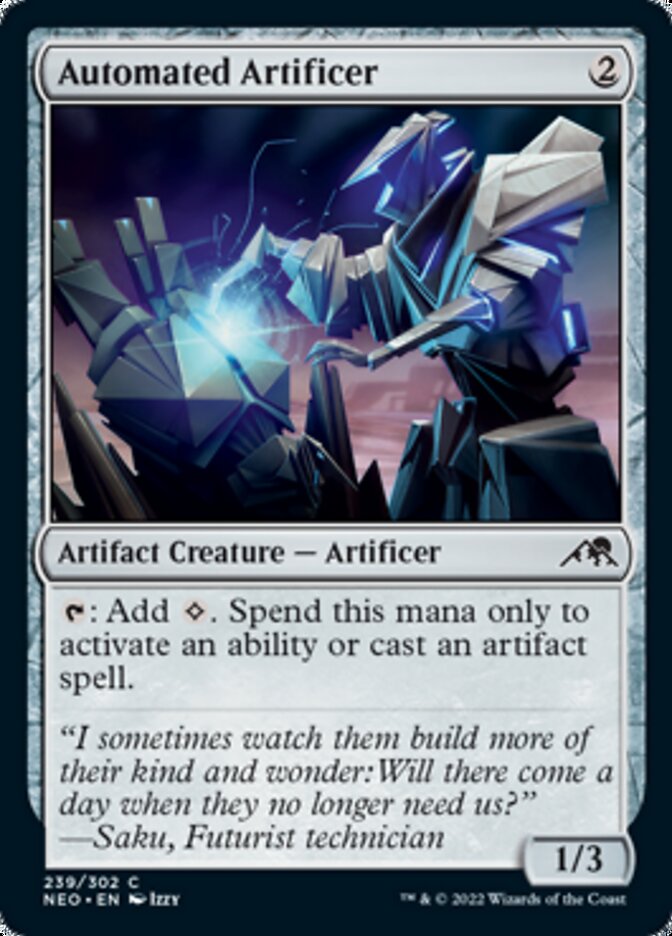 Automated Artificer [Kamigawa: Neon Dynasty] | Boutique FDB TCG