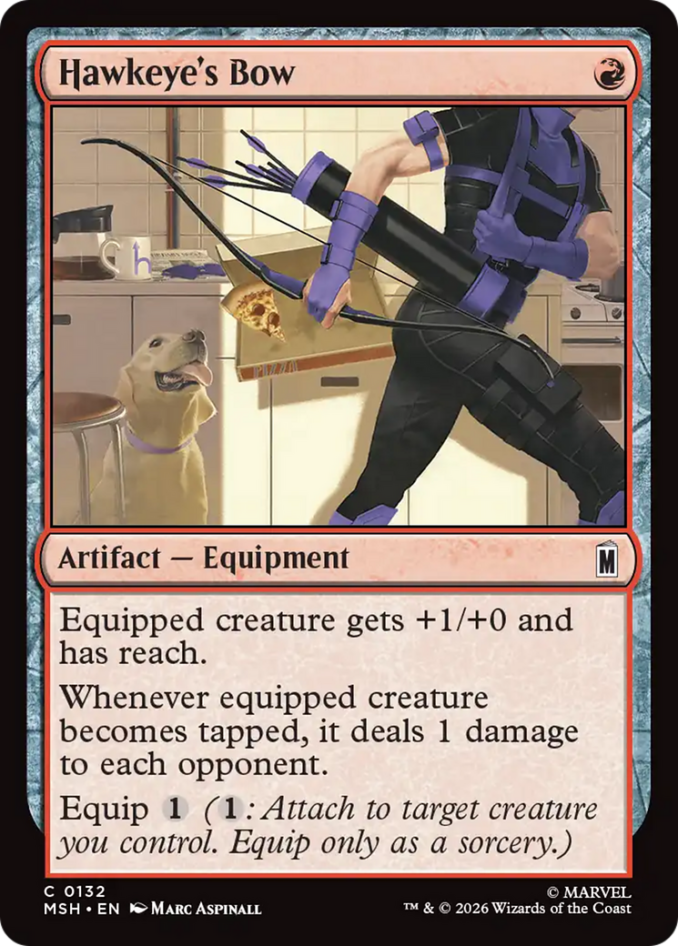 Hawkeye's Bow [Marvel Super Heroes] | Boutique FDB TCG