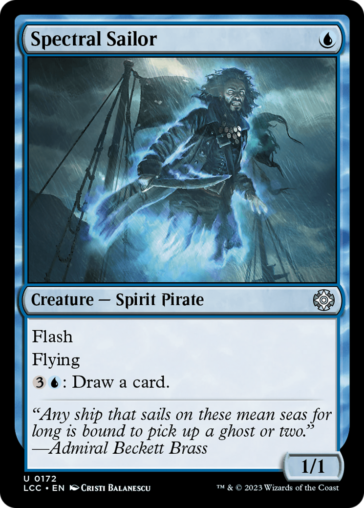 Spectral Sailor [The Lost Caverns of Ixalan Commander] | Boutique FDB TCG