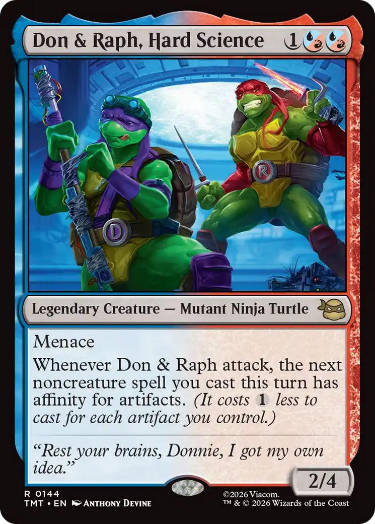 Don & Raph, Hard Science [Teenage Mutant Ninja Turtles] | Boutique FDB TCG