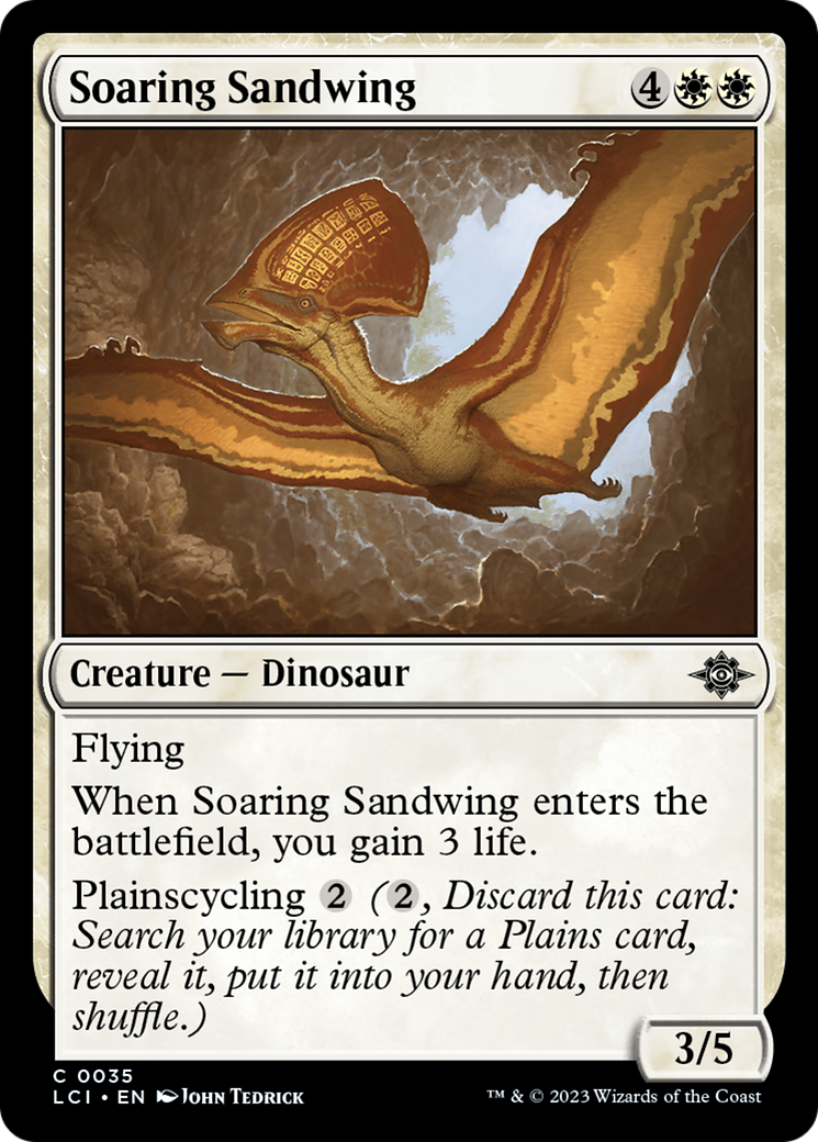 Soaring Sandwing [The Lost Caverns of Ixalan] | Boutique FDB TCG