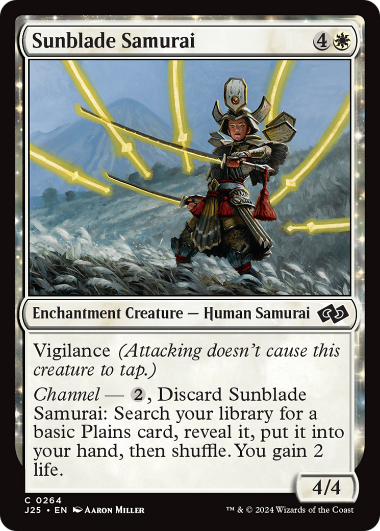 Sunblade Samurai [Foundations Jumpstart] | Boutique FDB TCG