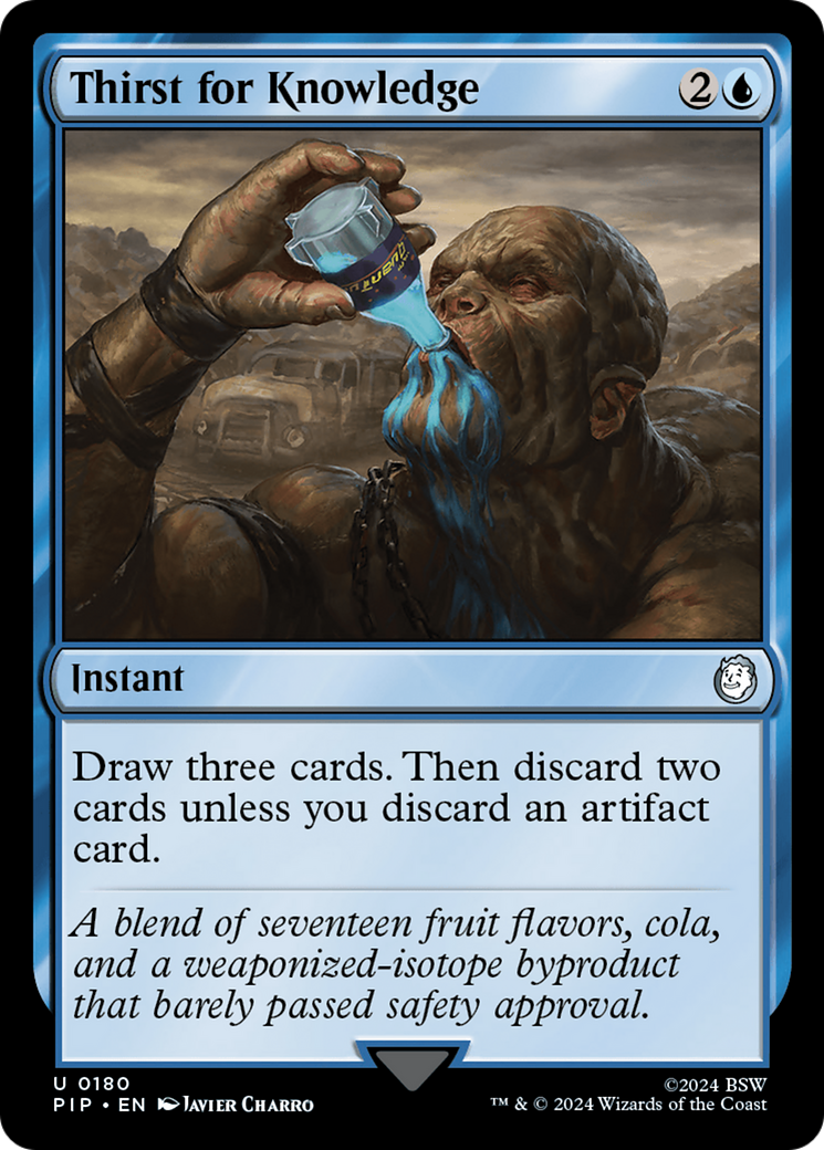 Thirst for Knowledge [Fallout] | Boutique FDB TCG