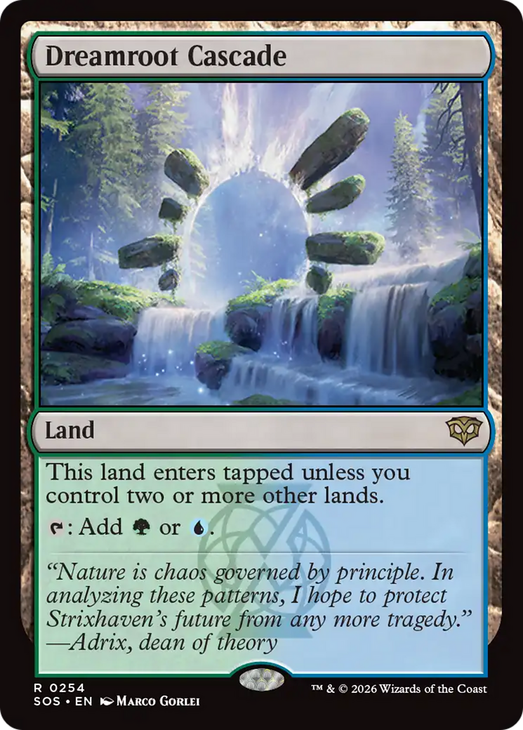 Dreamroot Cascade [Secrets of Strixhaven] | Boutique FDB TCG