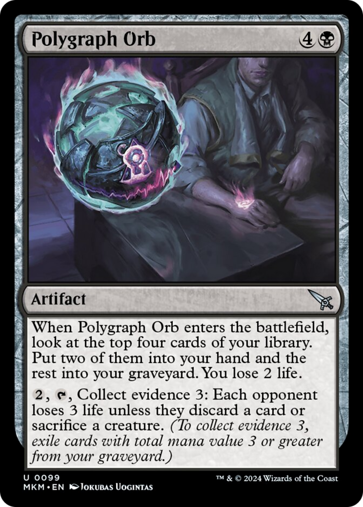 Polygraph Orb [Murders at Karlov Manor] | Boutique FDB TCG