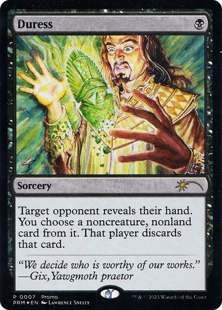 Duress (Graphic Novel Insert) [Media Promos] | Boutique FDB TCG
