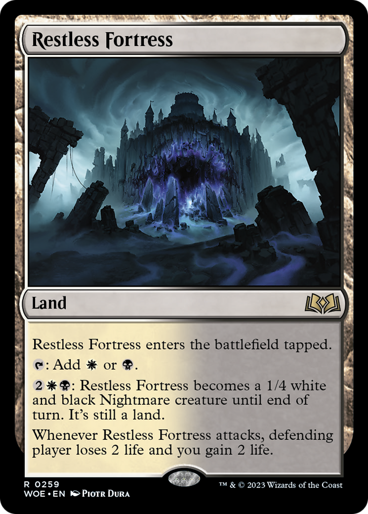 Restless Fortress [Wilds of Eldraine] | Boutique FDB TCG