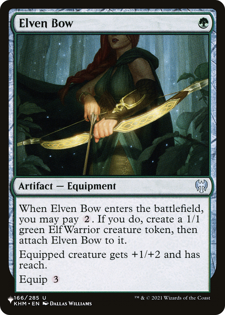 Elven Bow [The List] | Boutique FDB TCG