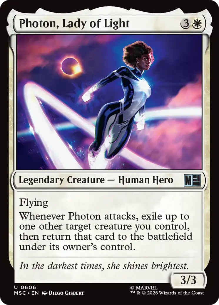 Photon, Lady of Light [Marvel Super Heroes Commander] | Boutique FDB TCG