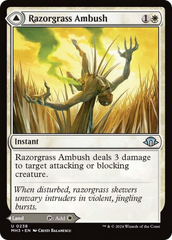 Razorgrass Ambush // Razorgrass Field [Modern Horizons 3] | Boutique FDB TCG