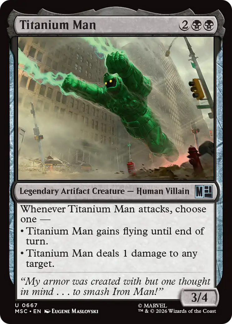 Titanium Man [Marvel Super Heroes Commander] | Boutique FDB TCG