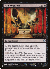 Vile Requiem [The List] | Boutique FDB TCG