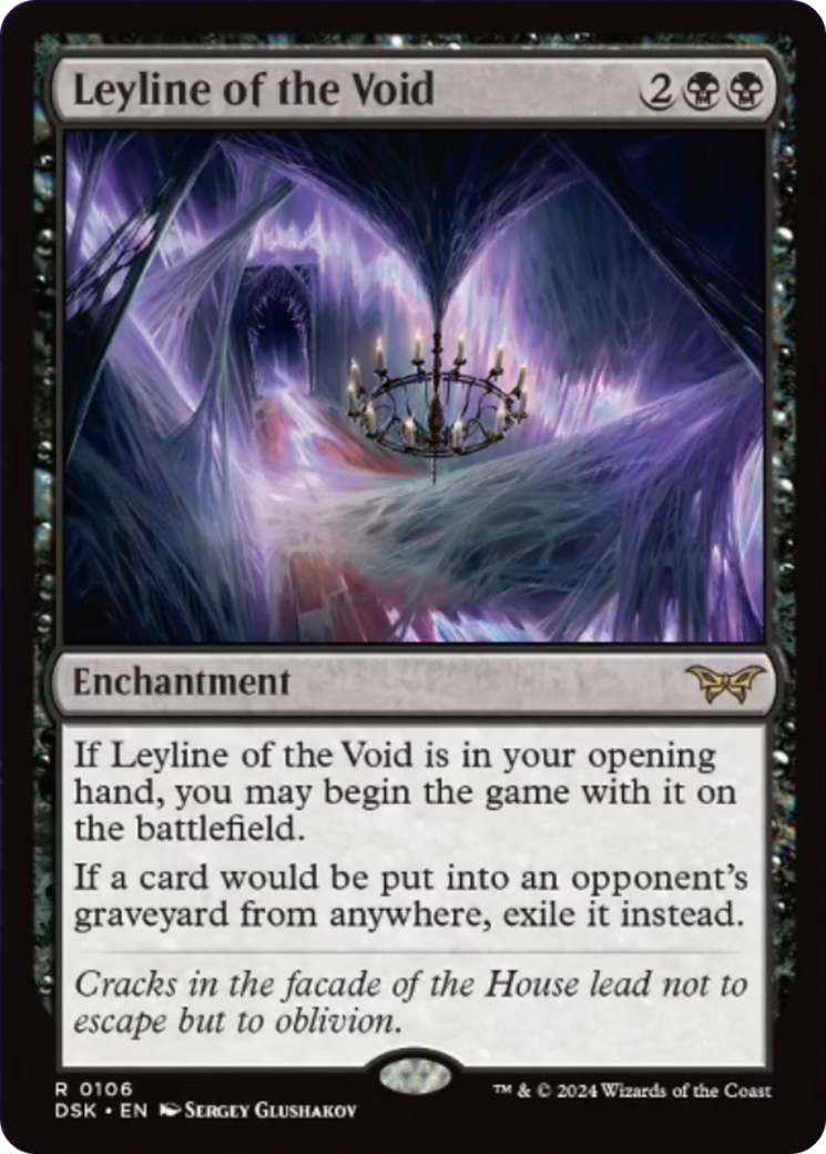 Leyline of the Void [Duskmourn: House of Horror] | Boutique FDB TCG