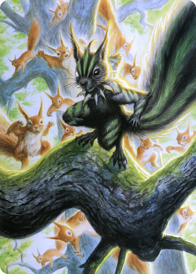 Chatterfang, Squirrel General Art Card (67) [Modern Horizons 2 Art Series] | Boutique FDB TCG