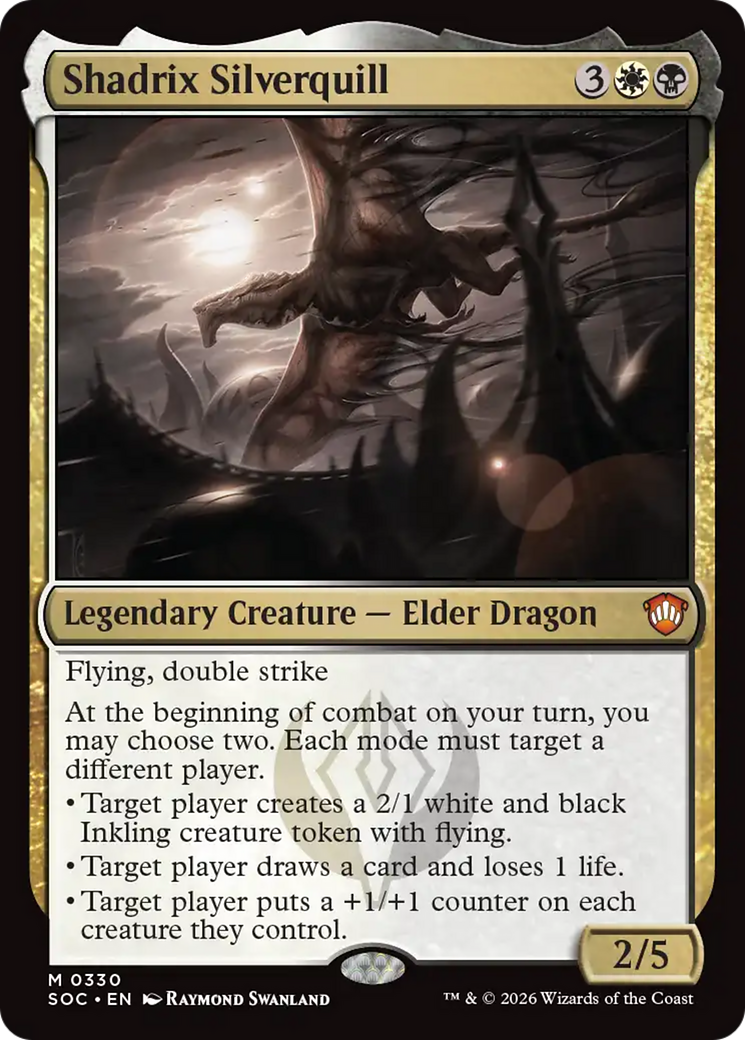 Shadrix Silverquill [Secrets of Strixhaven Commander] | Boutique FDB TCG