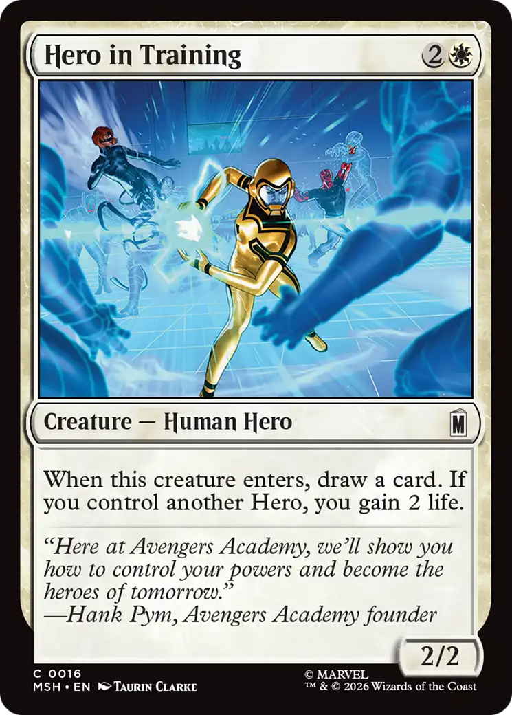 Hero in Training [Marvel Super Heroes] | Boutique FDB TCG