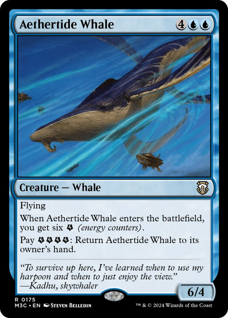 Aethertide Whale [Modern Horizons 3 Commander] | Boutique FDB TCG