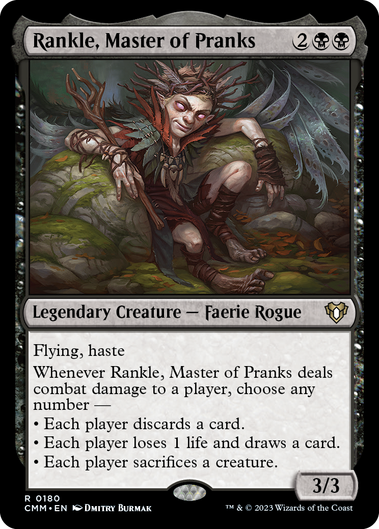 Rankle, Master of Pranks [Commander Masters] | Boutique FDB TCG