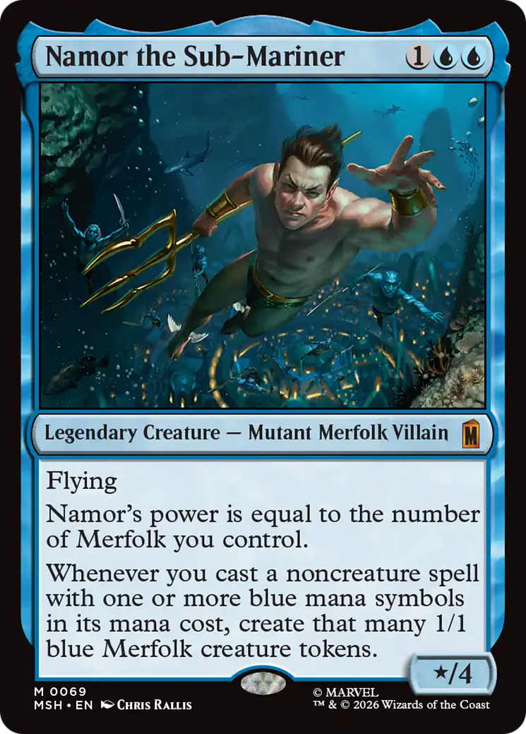 Namor the Sub-Mariner [Marvel Super Heroes] | Boutique FDB TCG