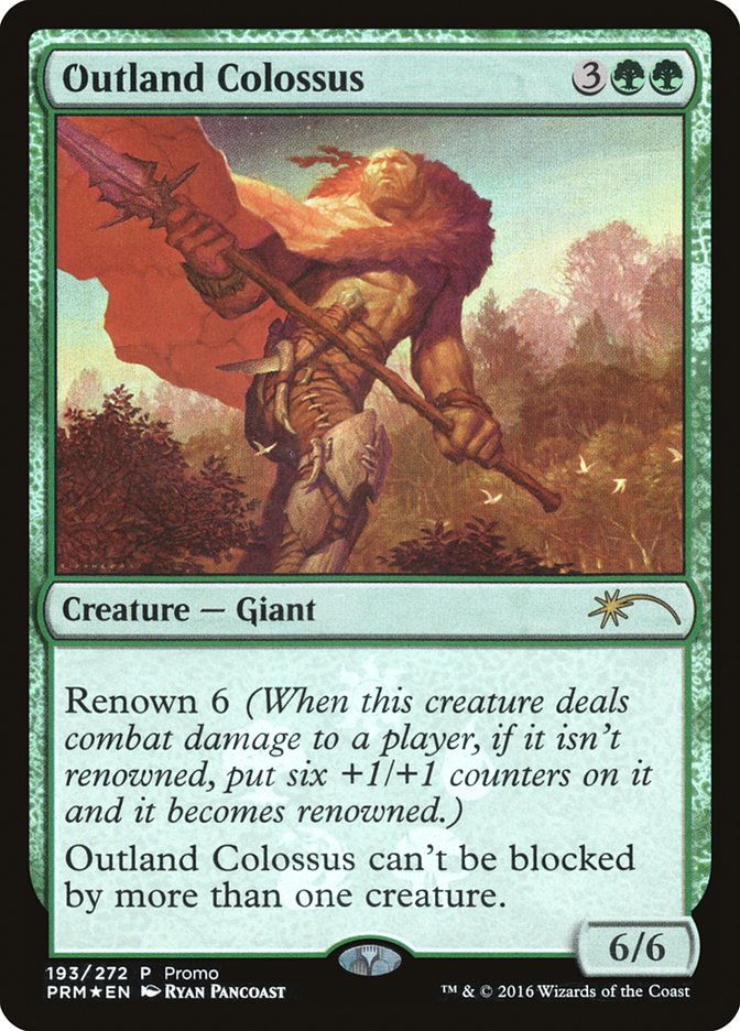 Outland Colossus [Resale Promos] | Boutique FDB TCG