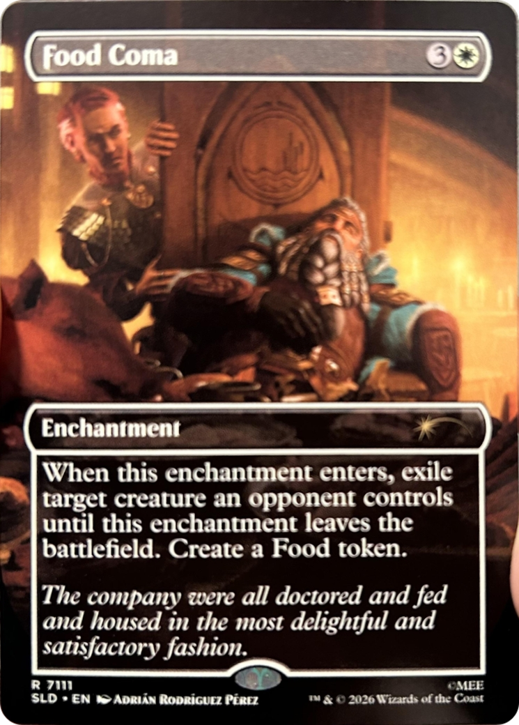 Food Coma [Secret Lair Drop Series] | Boutique FDB TCG