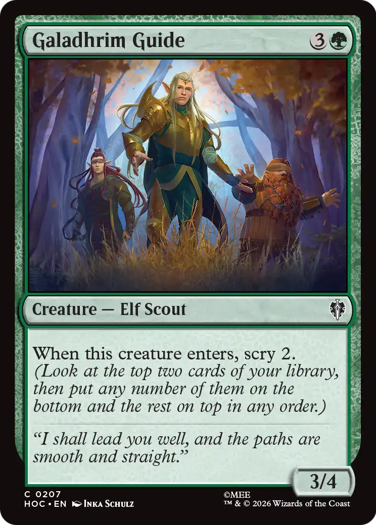 Galadhrim Guide [The Hobbit: Eternal-Legal] | Boutique FDB TCG