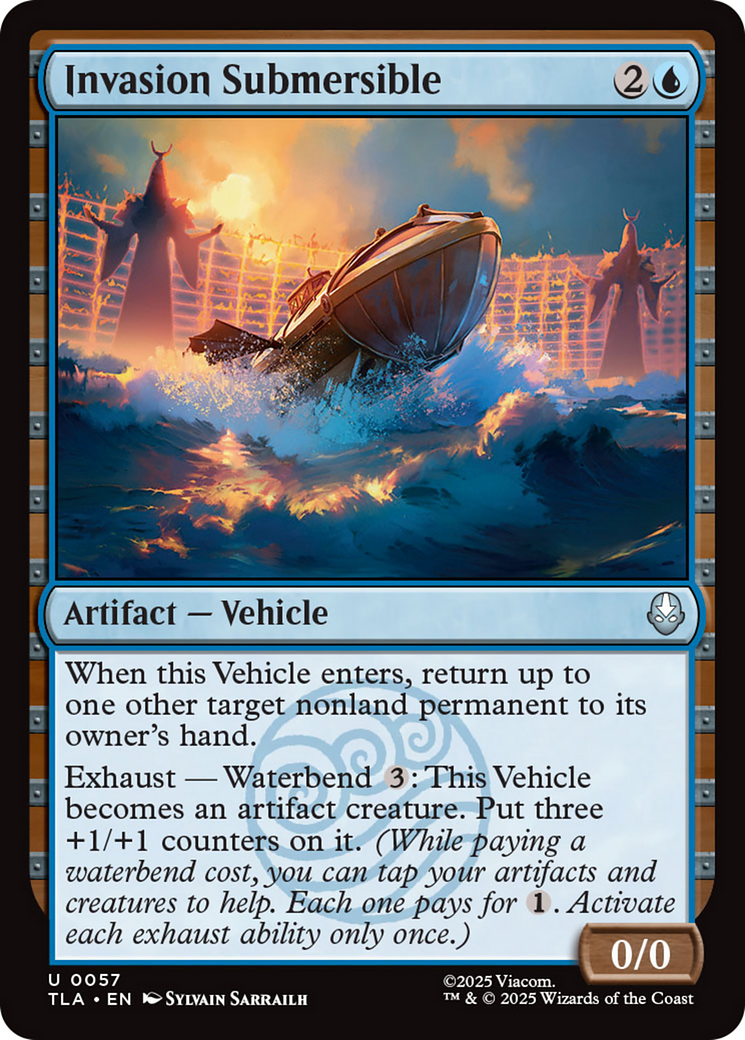 Invasion Submersible [Avatar: The Last Airbender] | Boutique FDB TCG