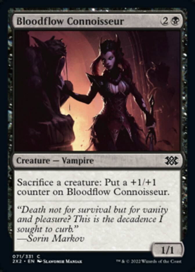 Bloodflow Connoisseur [Double Masters 2022] | Boutique FDB TCG