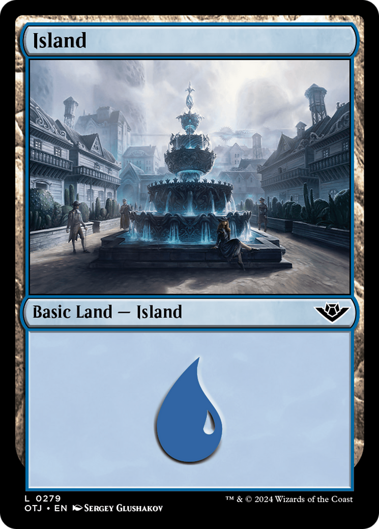 Island (0279) [Outlaws of Thunder Junction] | Boutique FDB TCG