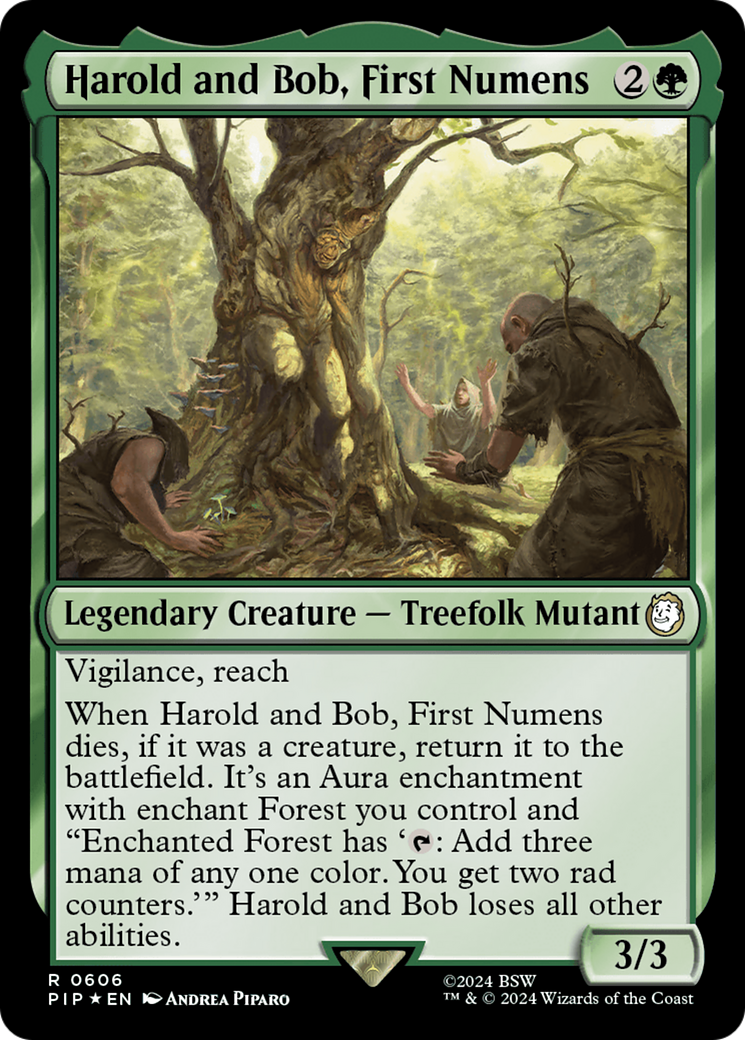 Harold and Bob, First Numens (Surge Foil) [Fallout] | Boutique FDB TCG