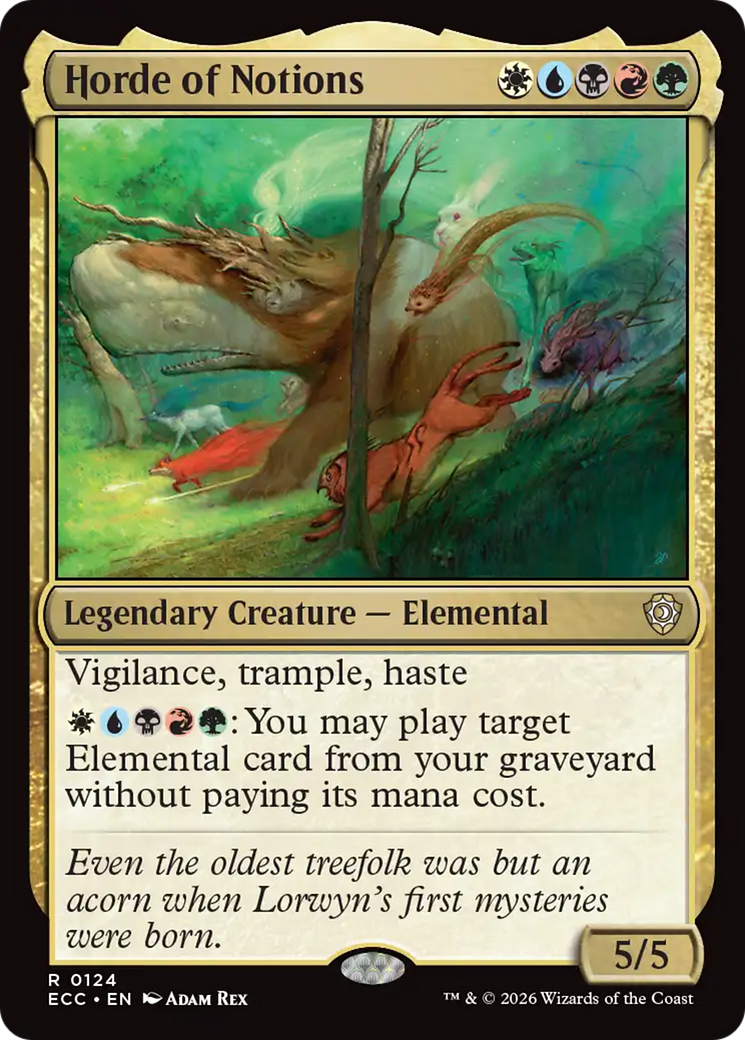 Horde of Notions [Lorwyn Eclipsed Commander] | Boutique FDB TCG