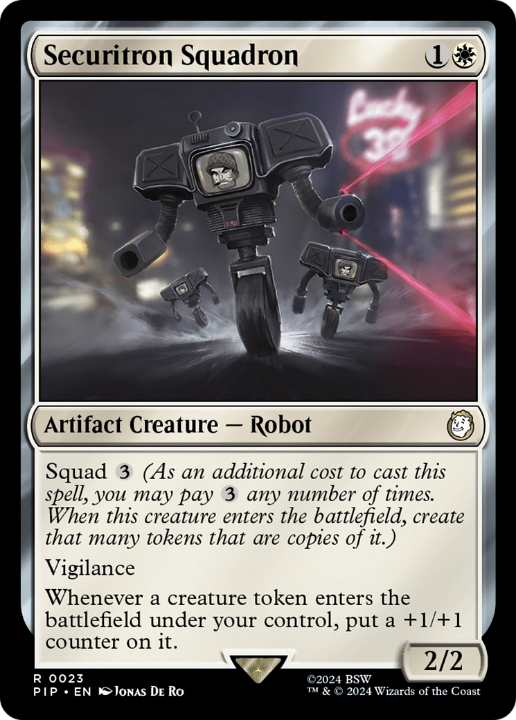 Securitron Squadron [Fallout] | Boutique FDB TCG