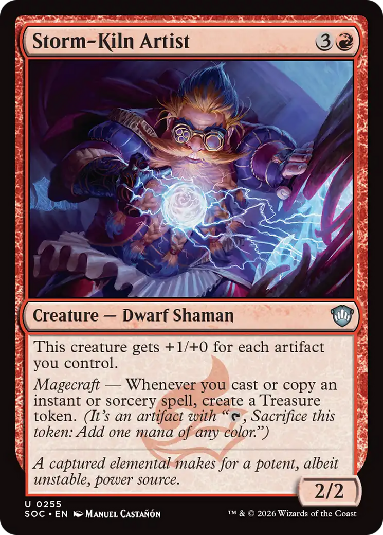 Storm-Kiln Artist [Secrets of Strixhaven Commander] | Boutique FDB TCG