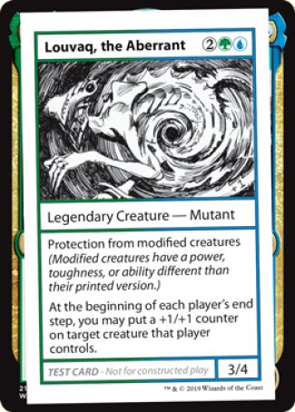 Louvaq, the Aberrant (2021 Edition) [Mystery Booster Playtest Cards] | Boutique FDB TCG