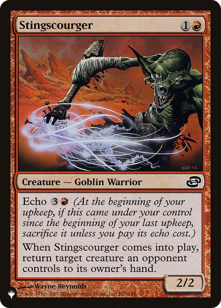 Stingscourger [The List Reprints] | Boutique FDB TCG