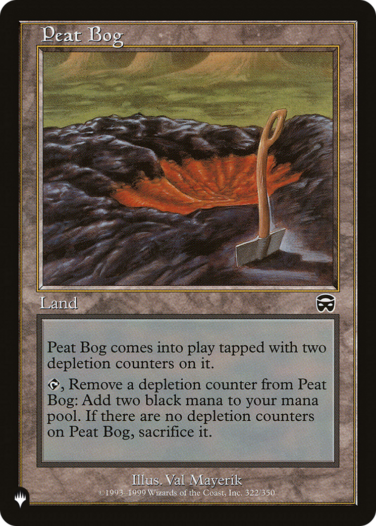 Peat Bog [The List Reprints] | Boutique FDB TCG