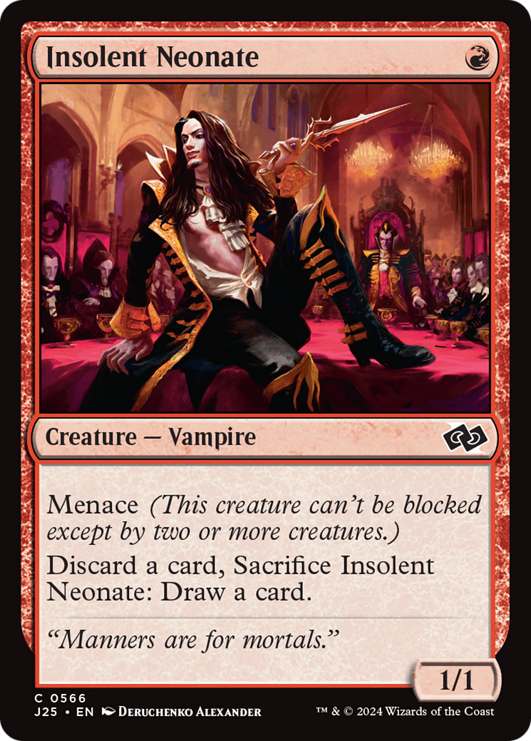 Insolent Neonate [Foundations Jumpstart] | Boutique FDB TCG